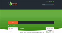 Desktop Screenshot of ajaxbunkering.com